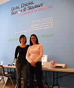Vanessa Kroeker & Skawennati Tricia Fragnito