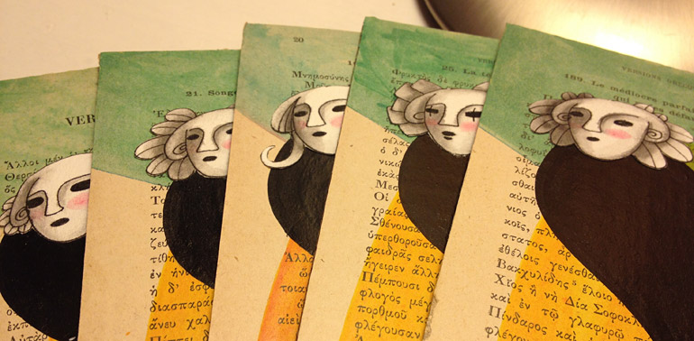 iHanna’s DIY postcard swap – fall 2013