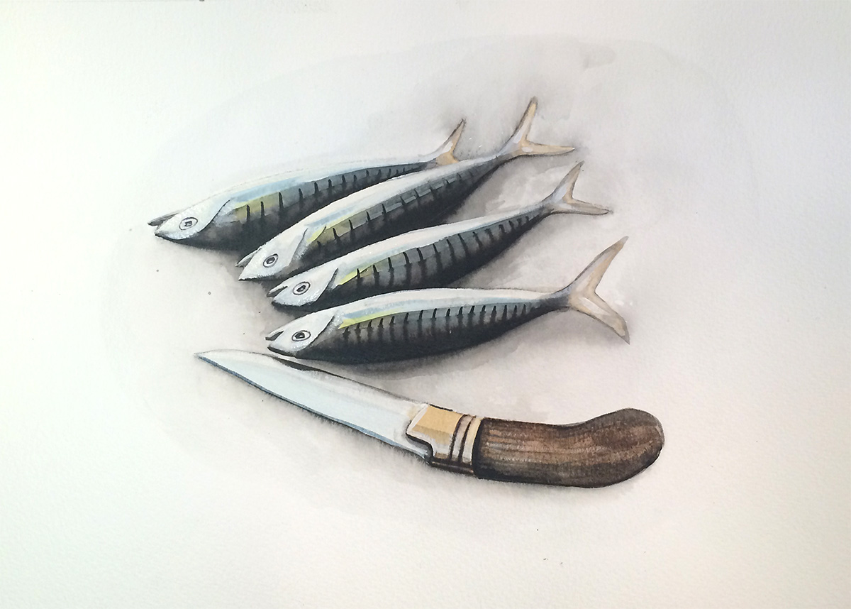 Mackerels for Marc's 50th birthday