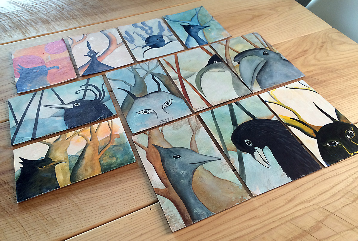 Postcard Swap 2017 and HES Week 16