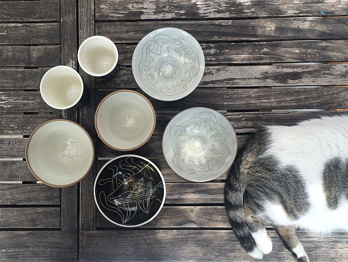 New ceramic pieces - La Datcha