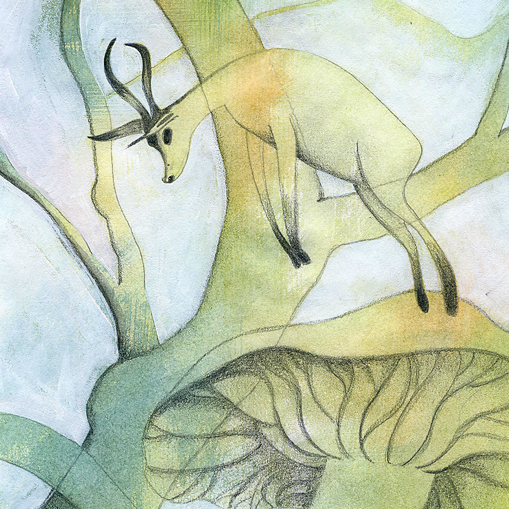 "En suspension" (détail), tirage de La Datcha