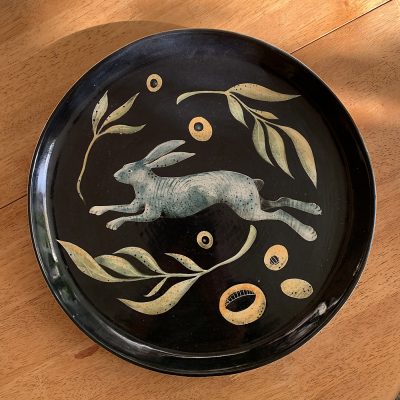 Grande assiette lièvre