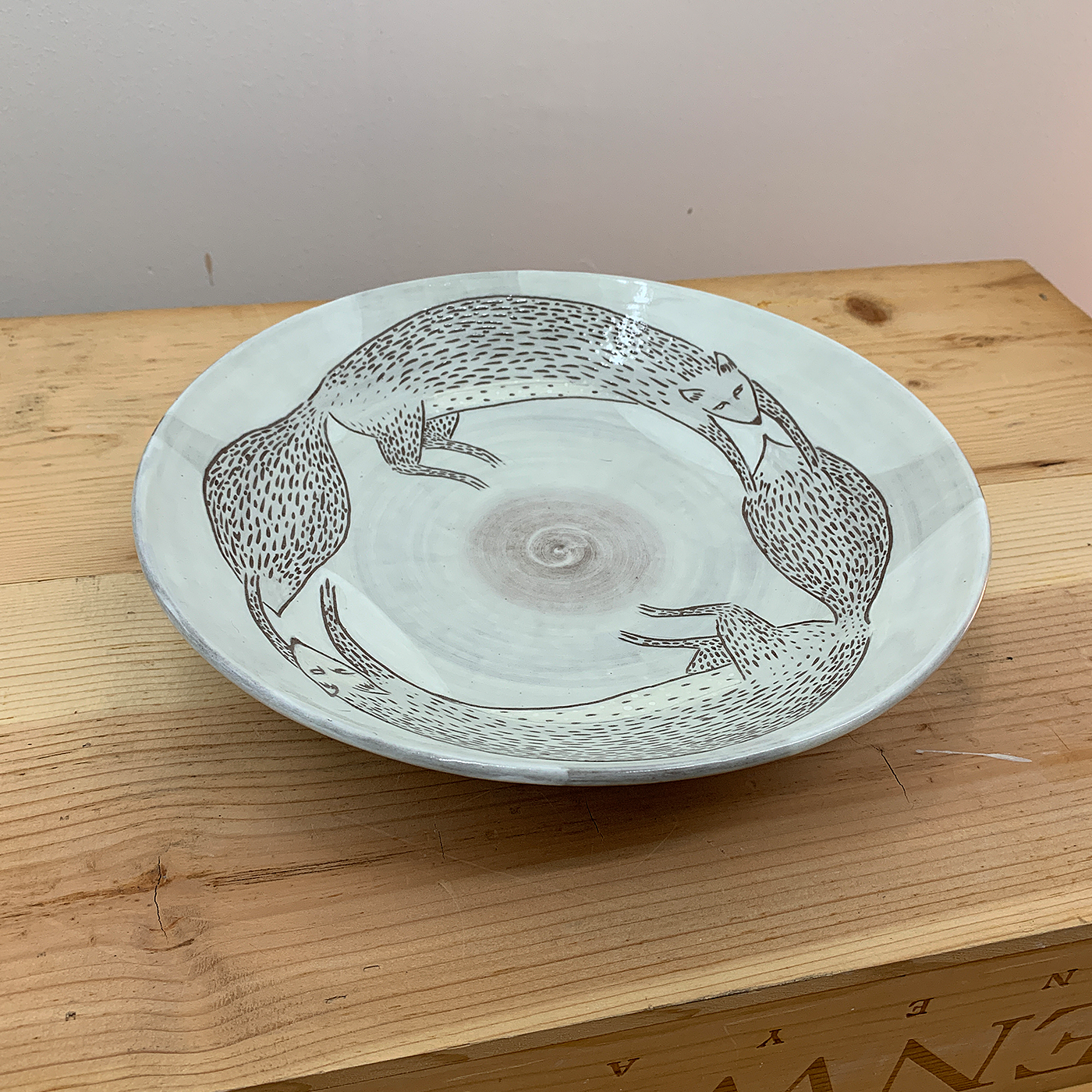 Assiette Renards, La Datcha