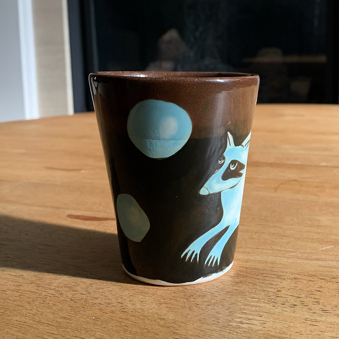 Gobelet raton-laveur