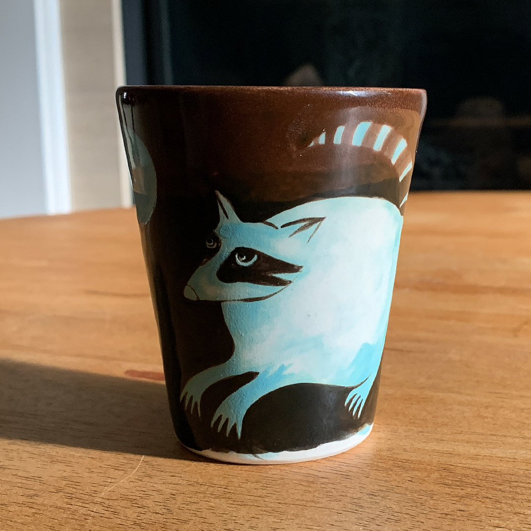 Gobelet raton-laveur