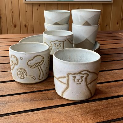 La Datcha : Gobelets avec ours