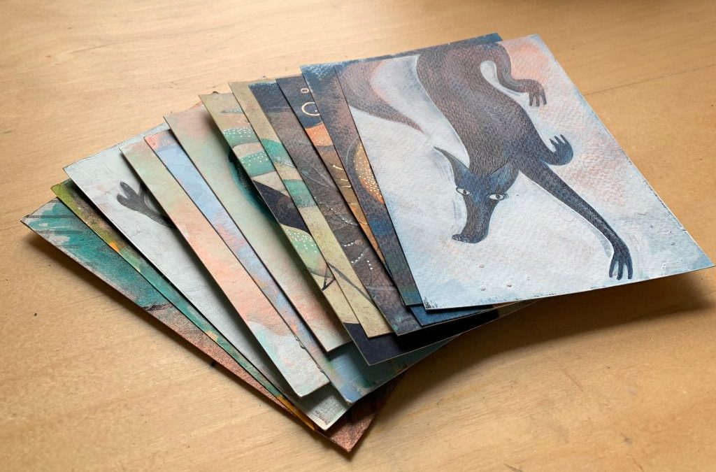 2019 DIY postcards swap